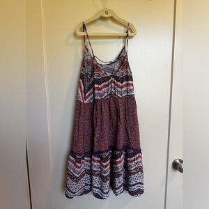 Mossimo Boho style summer dress size medium